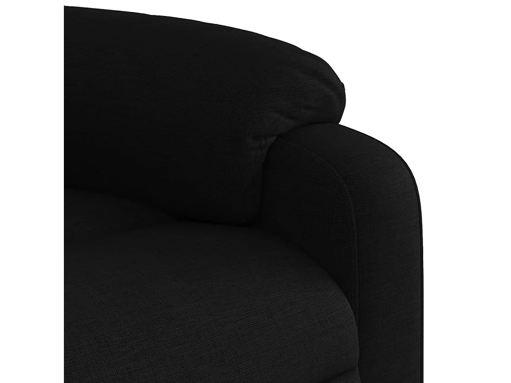 Massage-Relaxsessel | Lounge Sessel indoor schwarzer Stoff SHL79182
