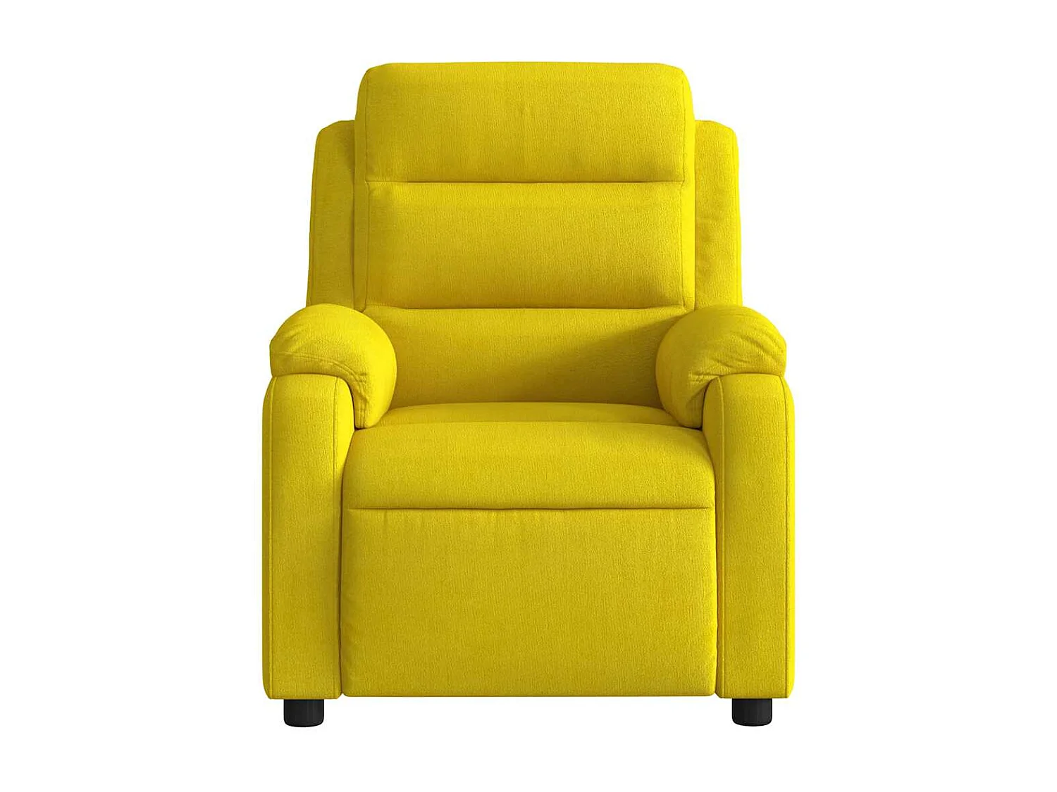 Sillón de salón | Silla | Sillón de masaje reclinable de terciopelo amarillo SHL8810