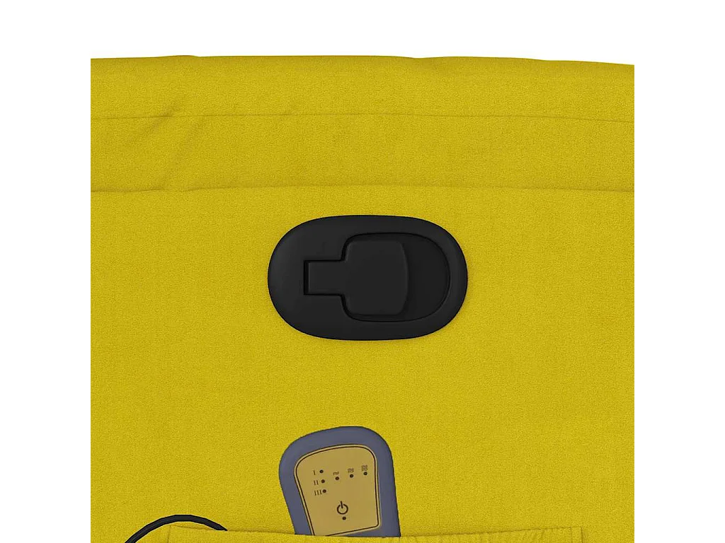 Sillón de salón | Silla | Sillón de masaje reclinable de terciopelo amarillo SHL8810