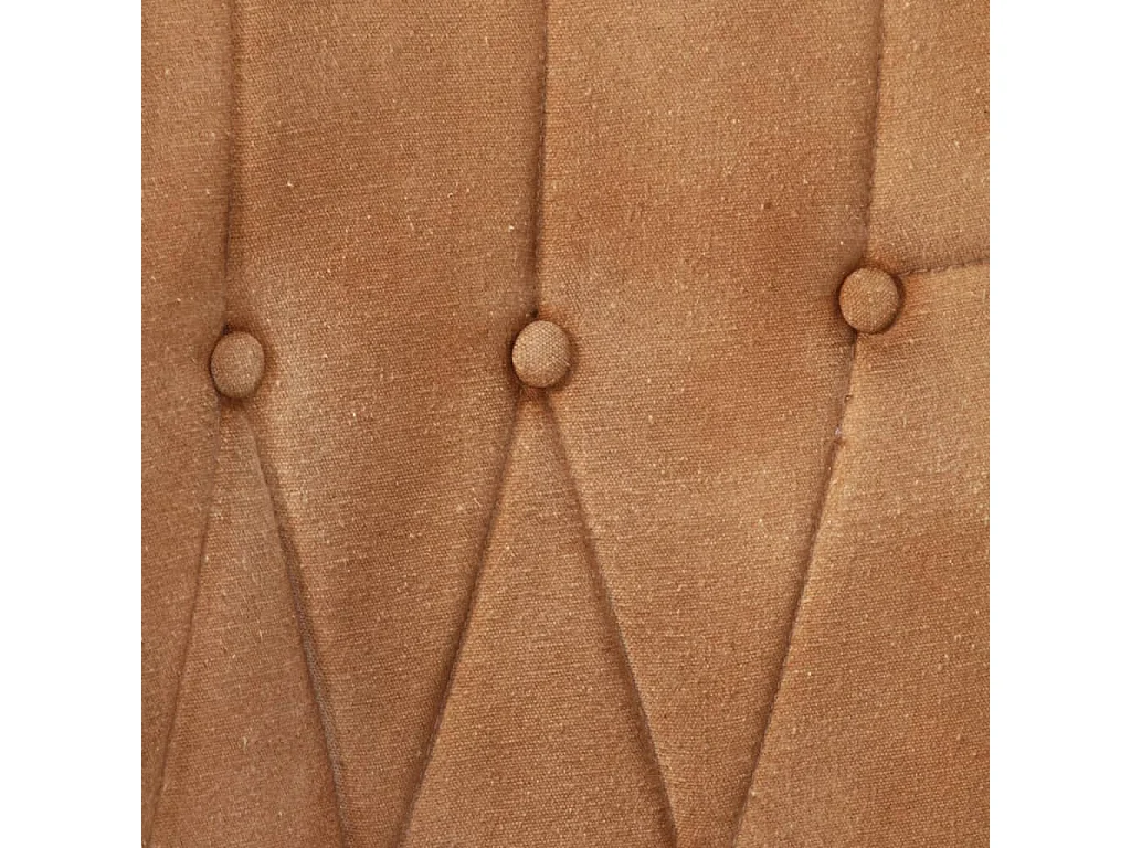 Chaise à oreilles-Fauteuil de bureau Marron Toile SHL4075