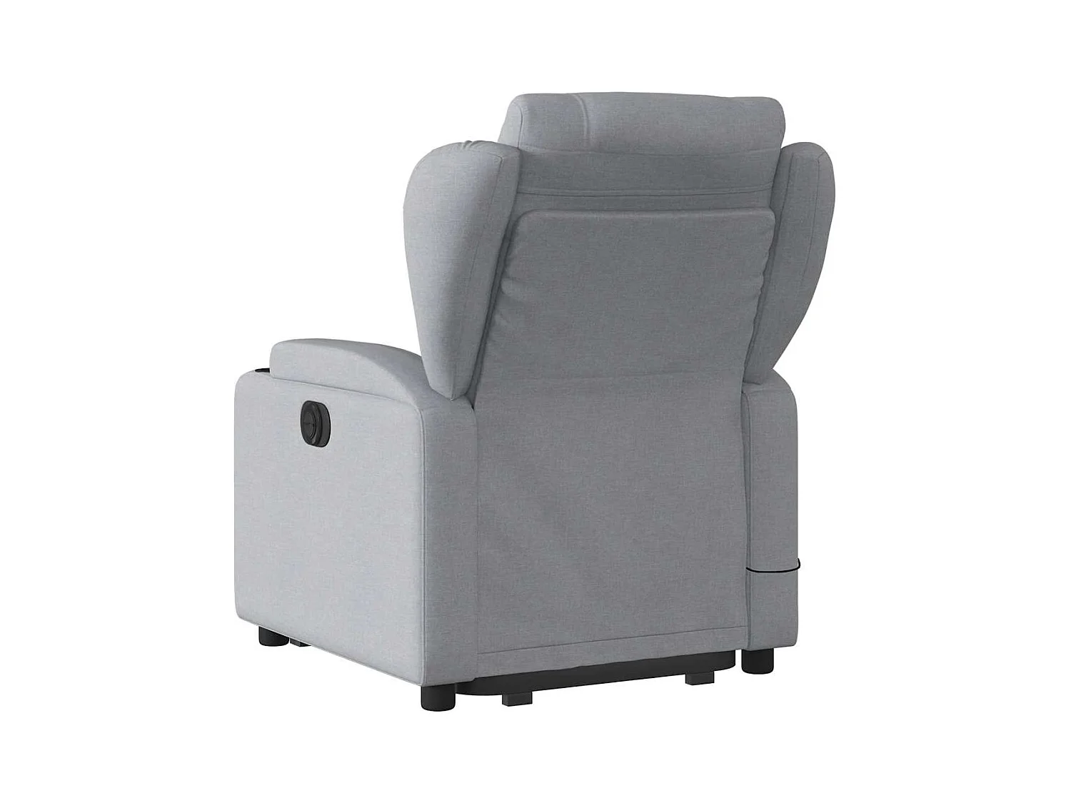 Sillón de salón | Silla | Sillón de masaje eléctrico reclinable elevable tela gris claro SHL6930