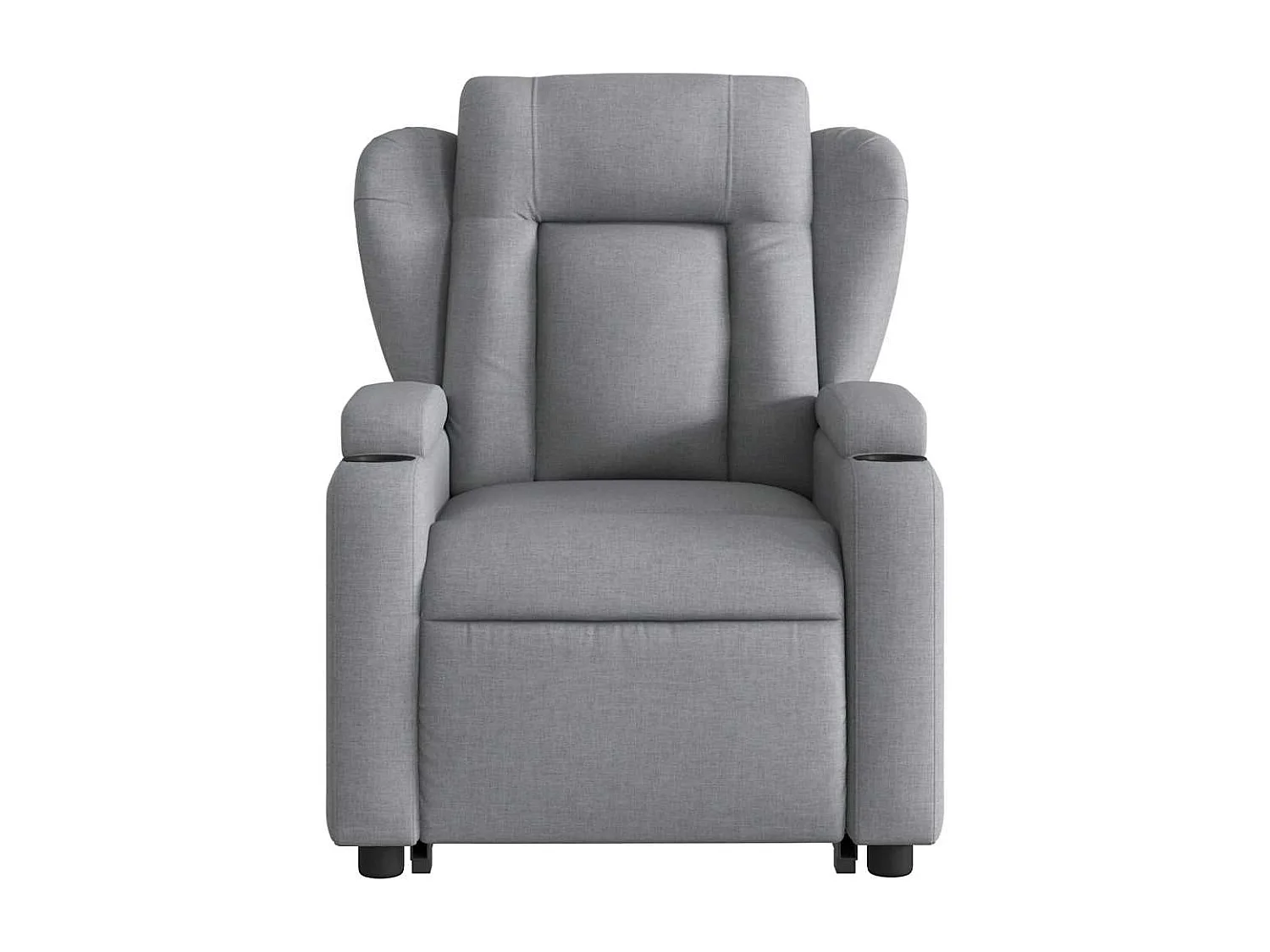 Sillón de salón | Silla | Sillón de masaje eléctrico reclinable elevable tela gris claro SHL6930