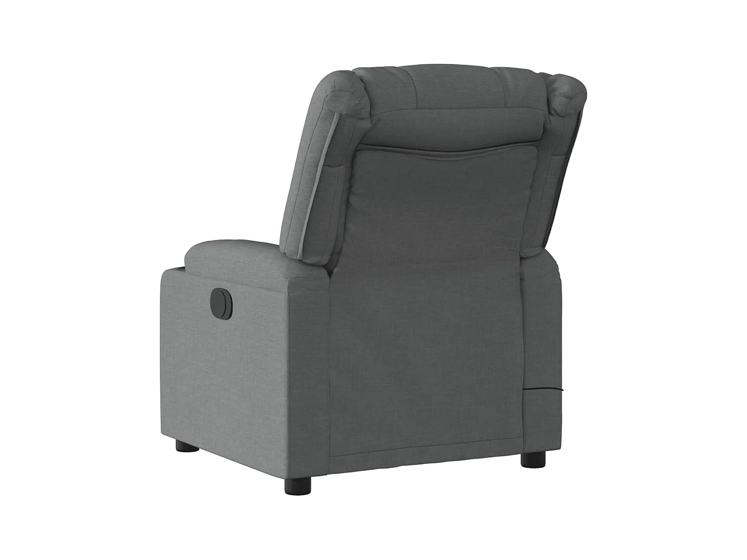 Fauteuil inclinable-Chaise de relax-Fauteuil de Massage gris foncé tissu SHL2672