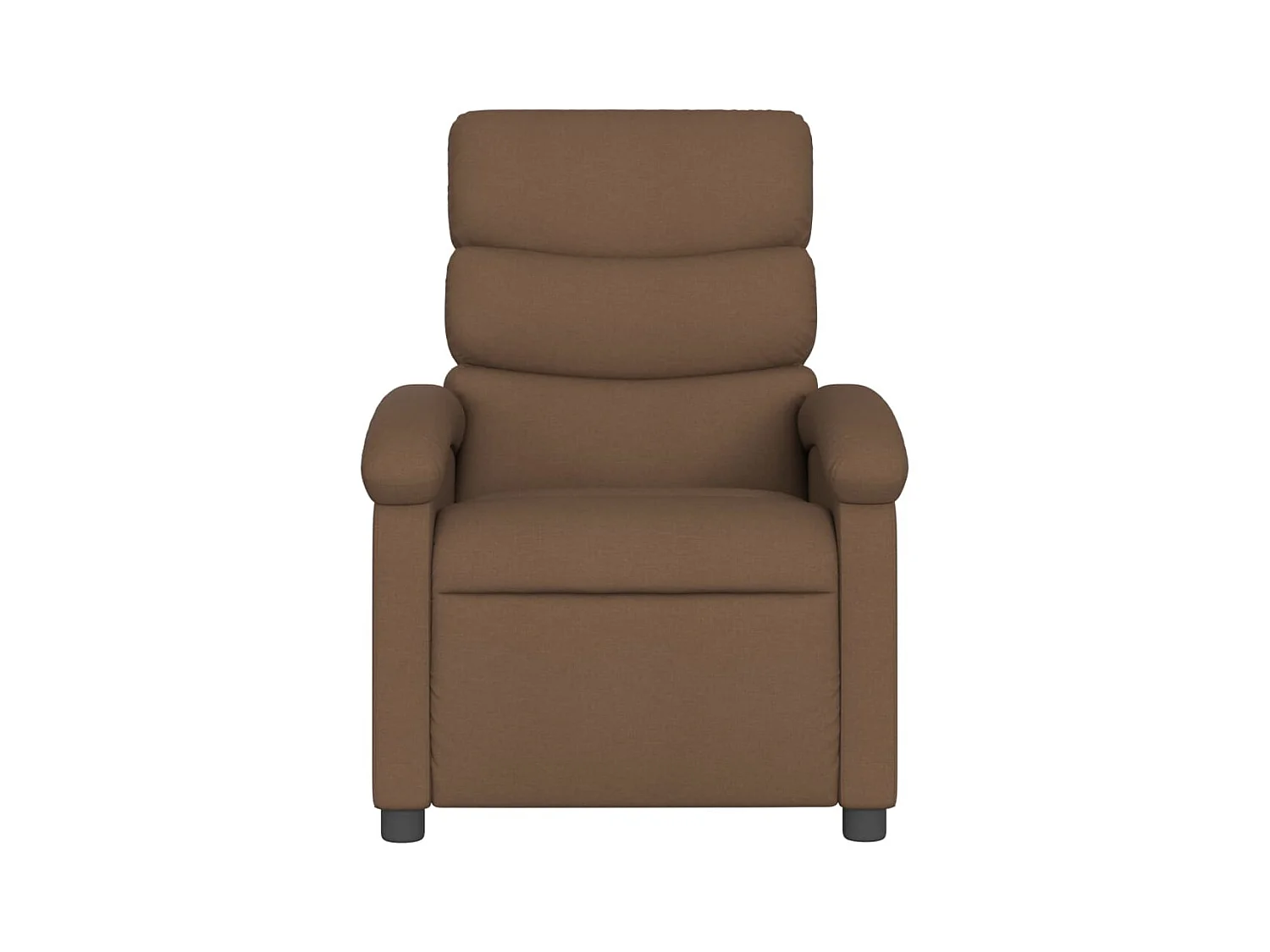 Sillón de relax | Silla | Sillón reclinable de tela marrón SHL8163