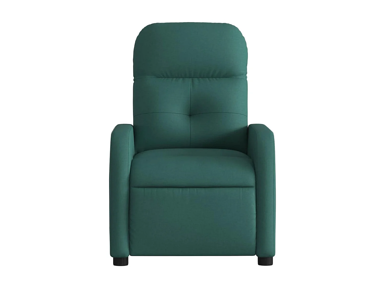 Fauteuil inclinable électrique-Chaise de relax-Fauteuil salon Vert foncé Tissu SHL5053
