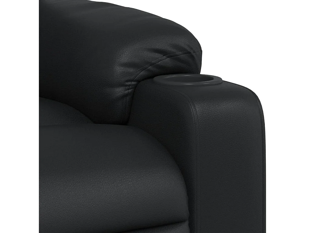 Relaxsessel | Massagesessel Schwarz Kunstleder SHL43938