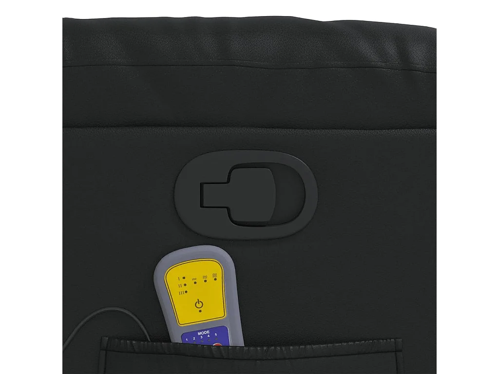 Relaxsessel | Massagesessel Schwarz Kunstleder SHL43938