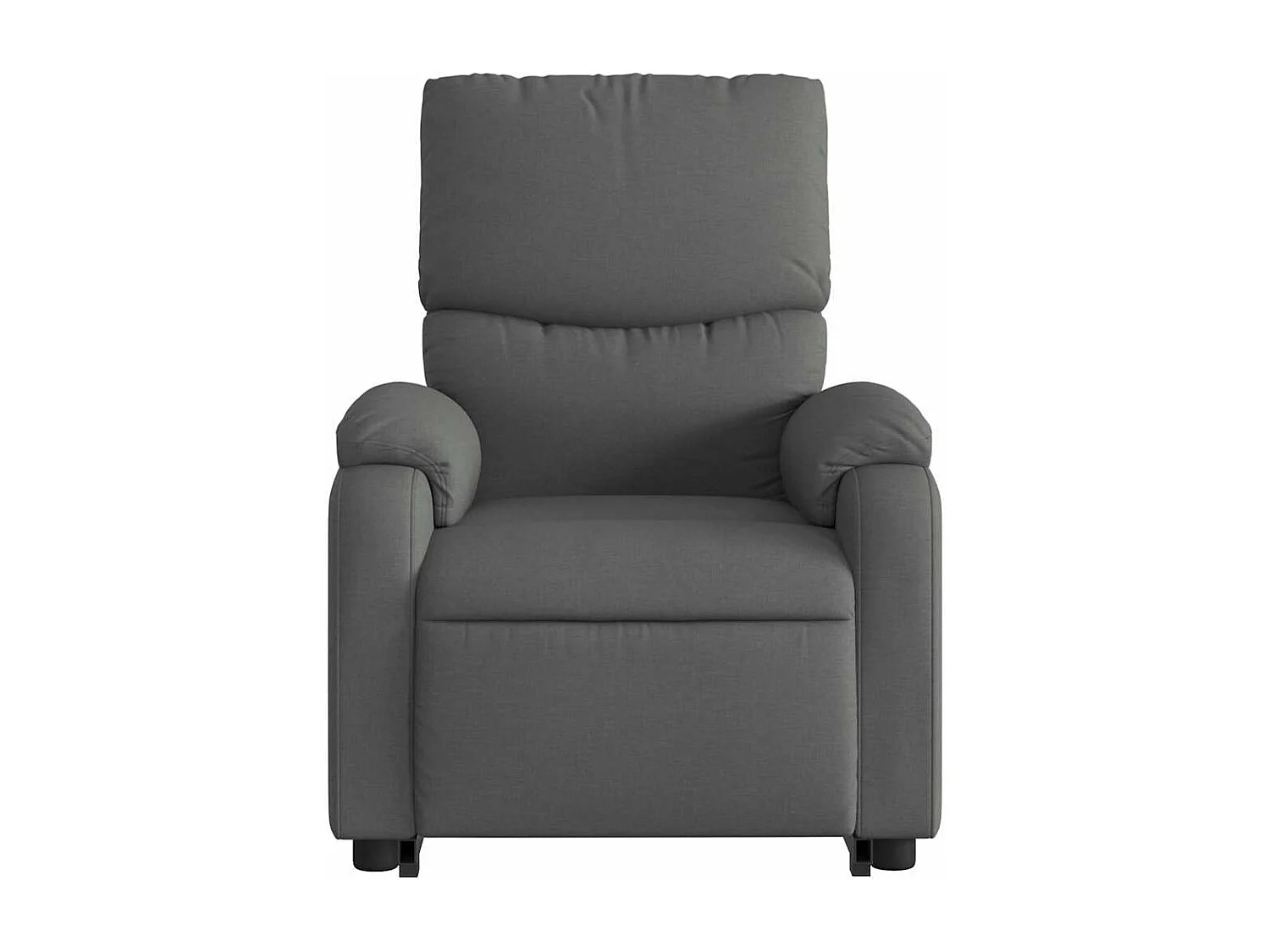 Sillón de relax | Silla | Sillón reclinable elevable de tela gris oscuro SHL8307