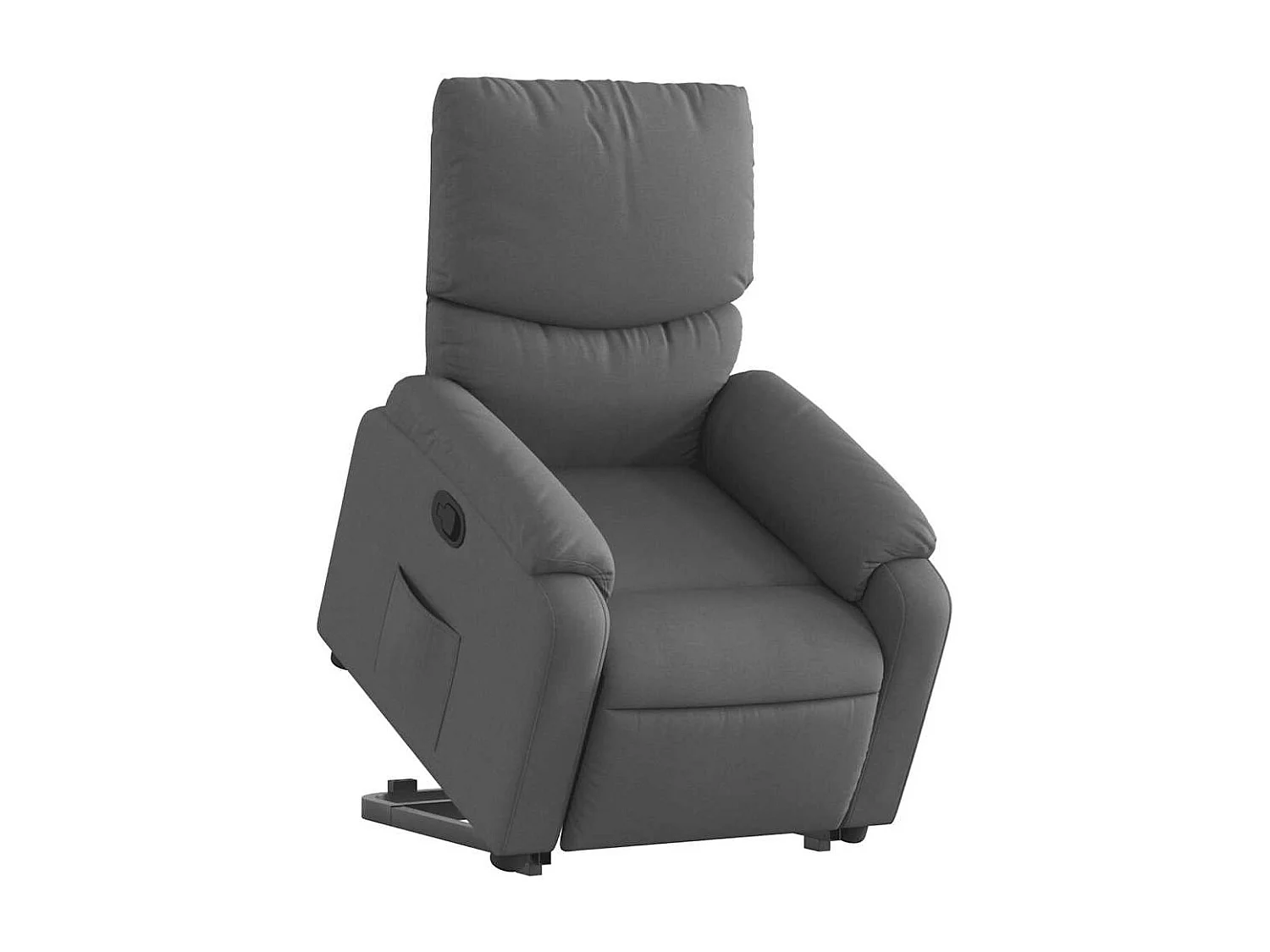 Sillón de relax | Silla | Sillón reclinable elevable de tela gris oscuro SHL8307