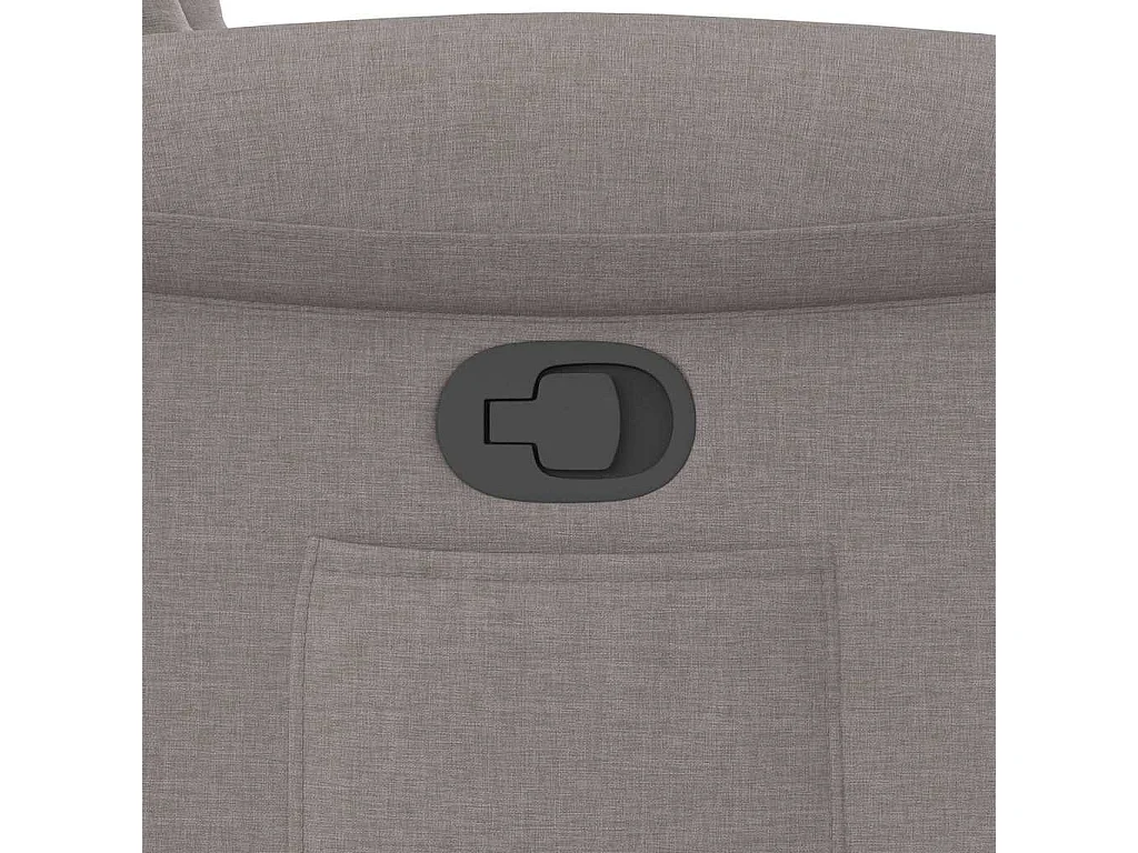 Poltrona Reclinável | Poltrona Confortável Relax tecido cinzento-acastanhado SHL877543
