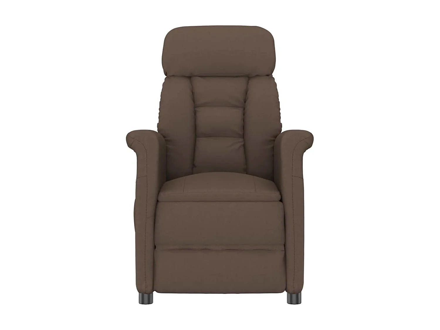 Fauteuil inclinable-Fauteuil de salon marron Marron foncé 70.5x96.5x95 cm SHL4425