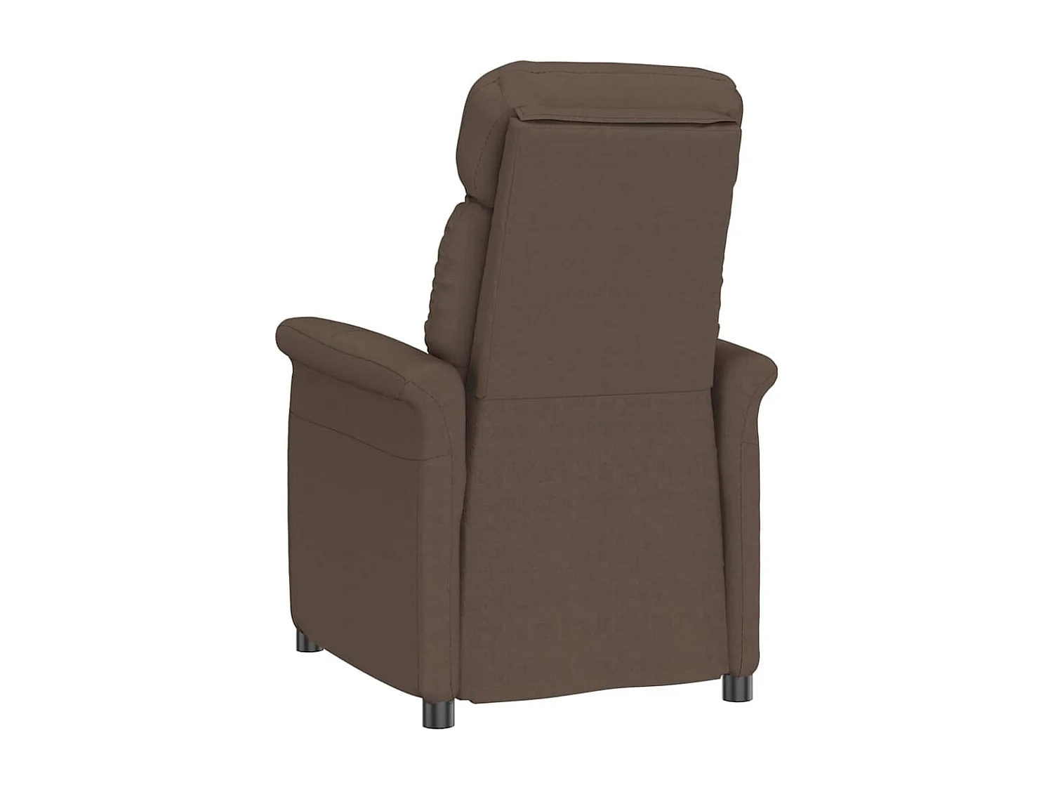 Fauteuil inclinable-Fauteuil de salon marron Marron foncé 70.5x96.5x95 cm SHL4425