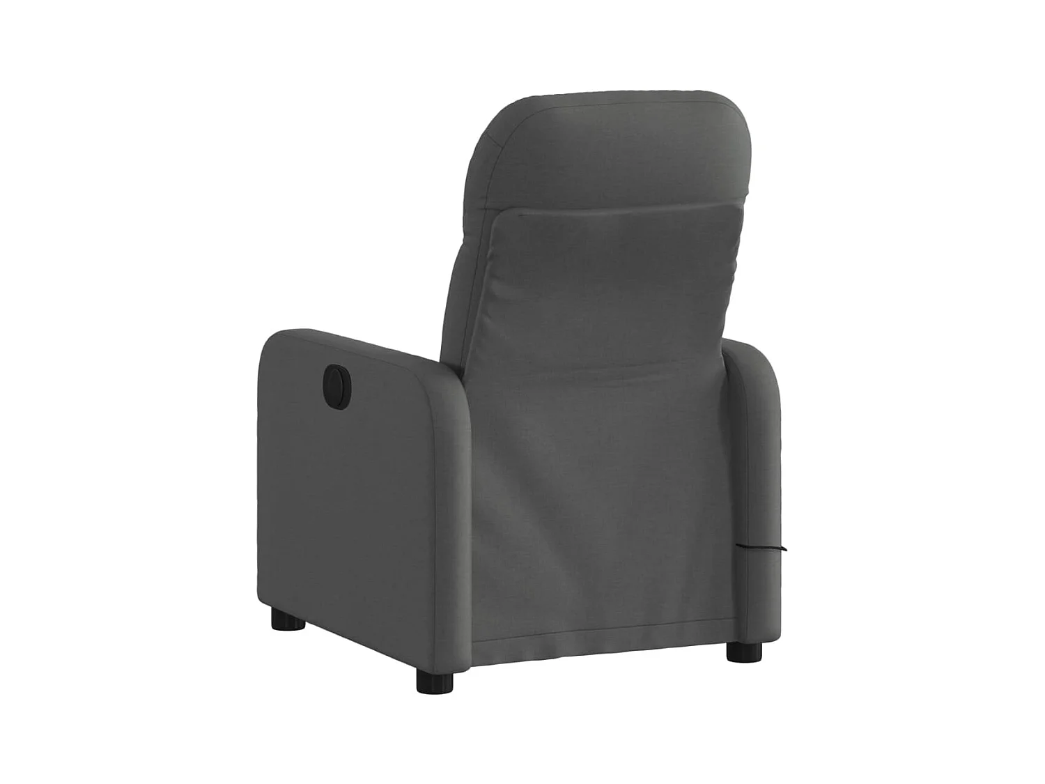 Fauteuil inclinable-Chaise de relax-Fauteuil de Massage gris foncé tissu SHL1396