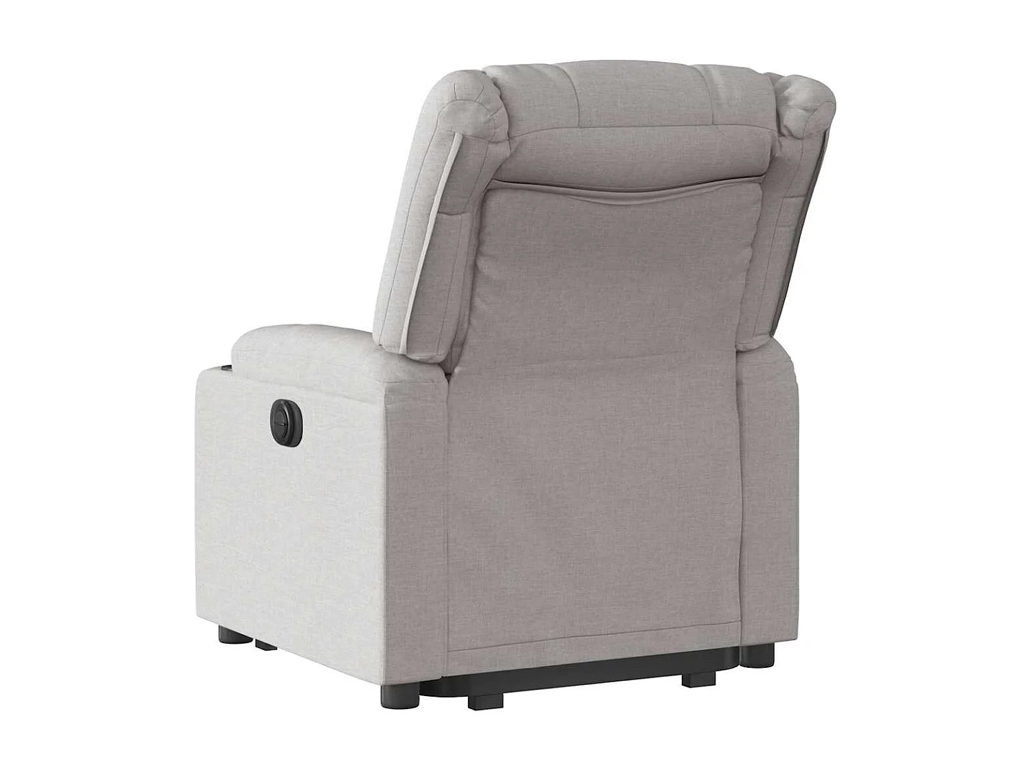 Fauteuil inclinable-Chaise de relax-Fauteuil TV gris nuage tissu SHL2788
