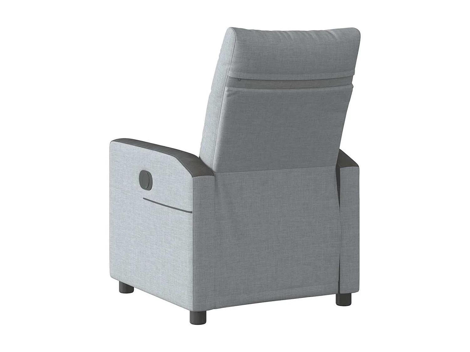 Sillón de relax | Silla | Sillón reclinable eléctrico tela gris claro SHL8461