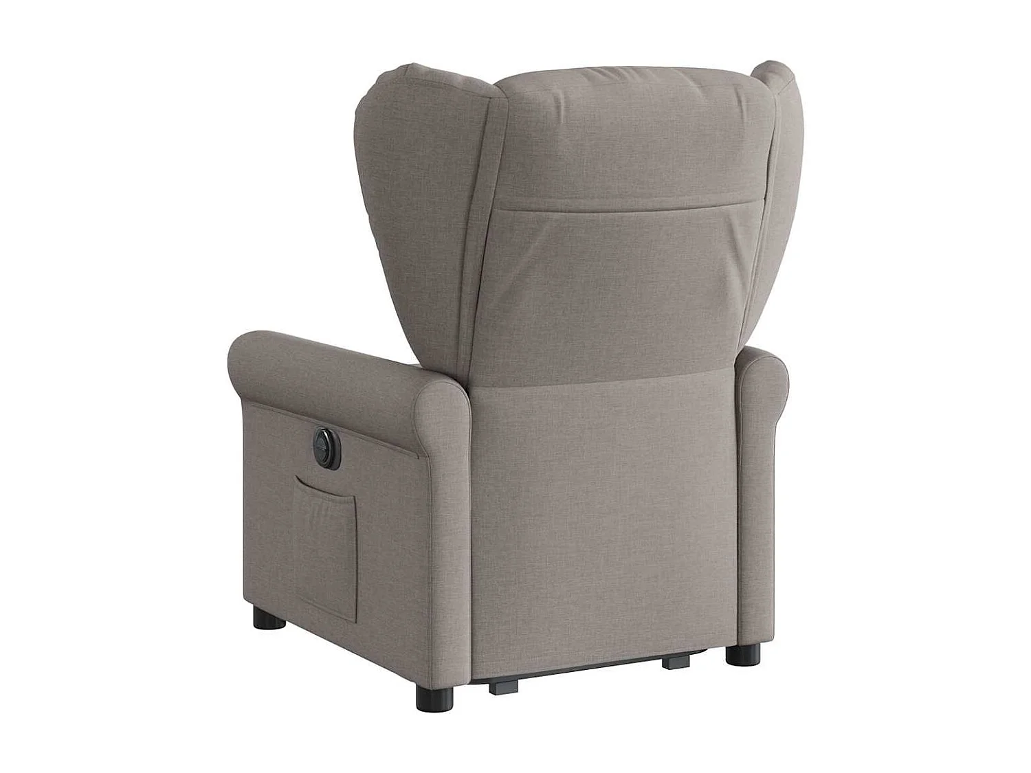 Sillón de relax | Silla | Sillón reclinable elevable tela gris taupe SHL2050