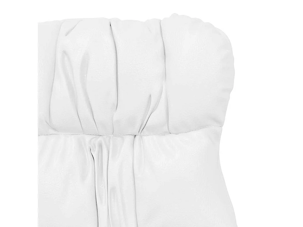 Sillón de relax | Silla Relax | Sillón de salón Blanco 69x74x93 cm Cuero sintético SHL2165