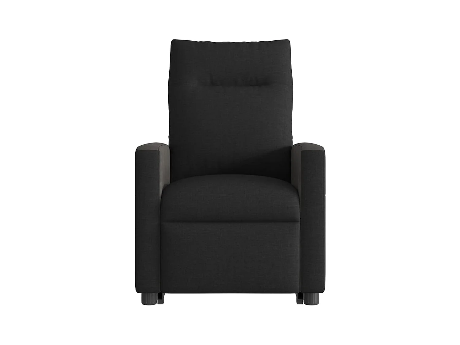 Sillón de relax | Sillón reclinable de masaje elevable tela negro SHL5281