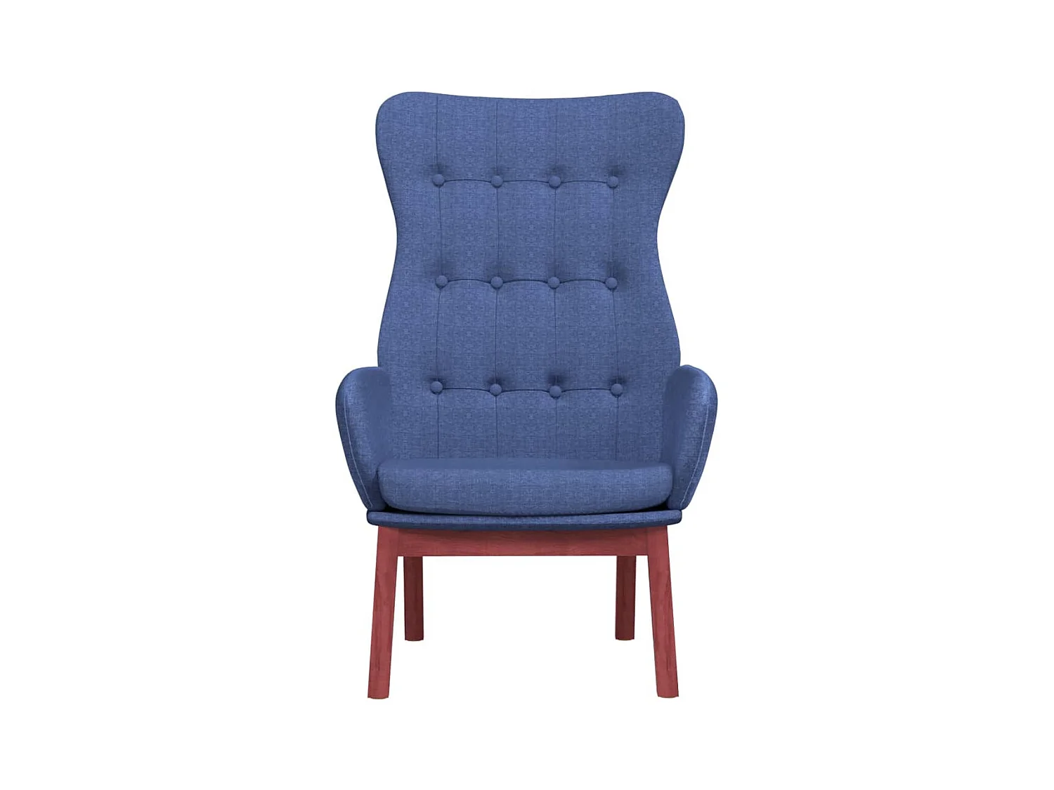 Chaise de relaxation-Fauteuil de Salon Bleu Tissu SHL4688