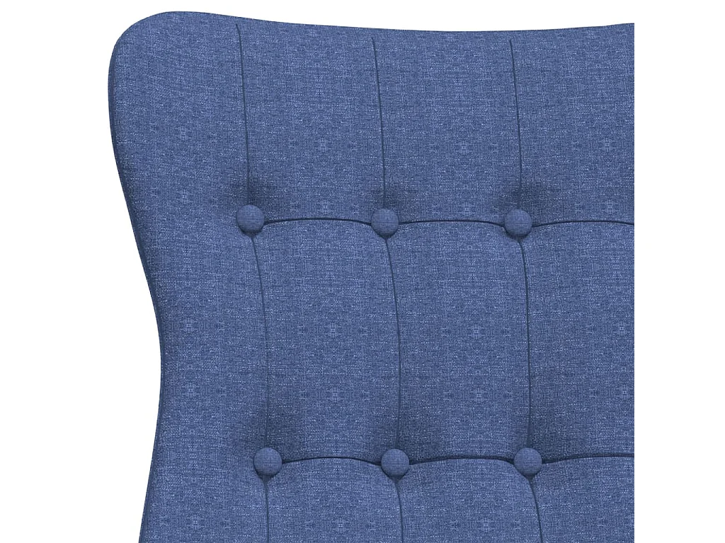 Sillón de relax | Silla de relax de tela azul SHL3775
