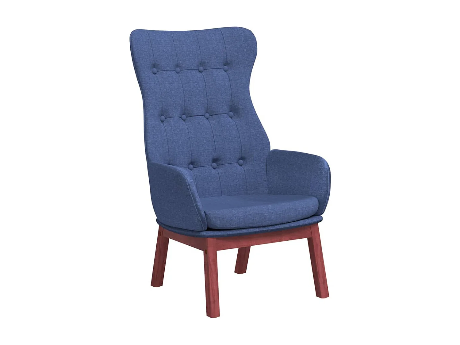 Sillón de relax | Silla de relax de tela azul SHL3775