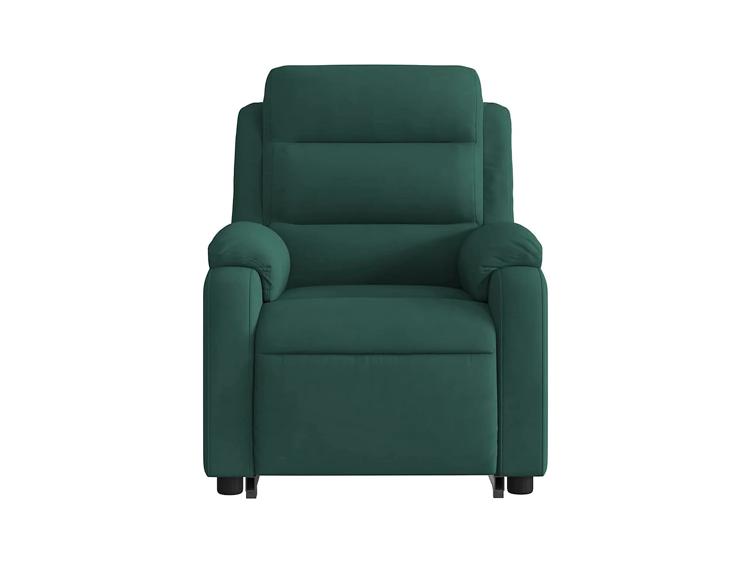 Sillón de relax | Silla | Sillón reclinable elevable terciopelo verde oscuro SHL5079