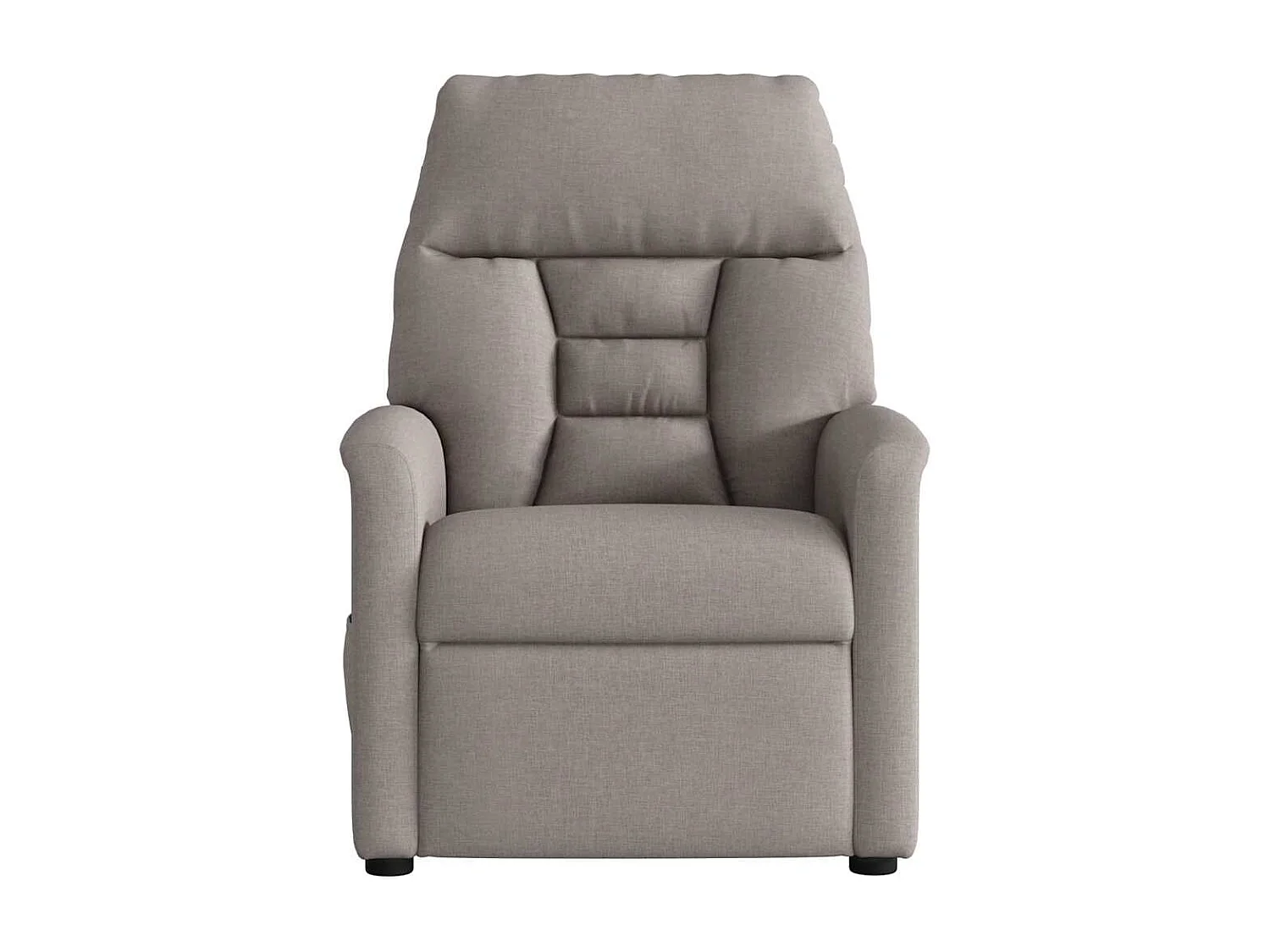 Fauteuil inclinable-Chaise de relax-Fauteuil TV Taupe Tissu SHL1297