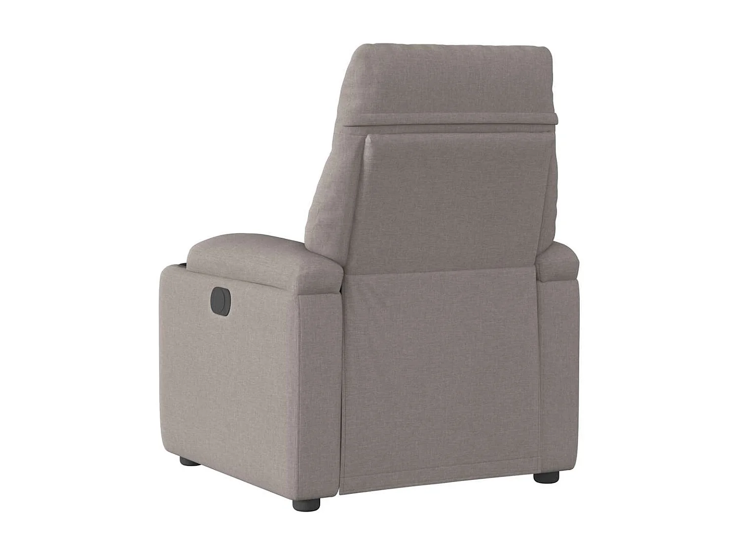 Fauteuil inclinable-Chaise de relax-Fauteuil TV Taupe Tissu SHL1297