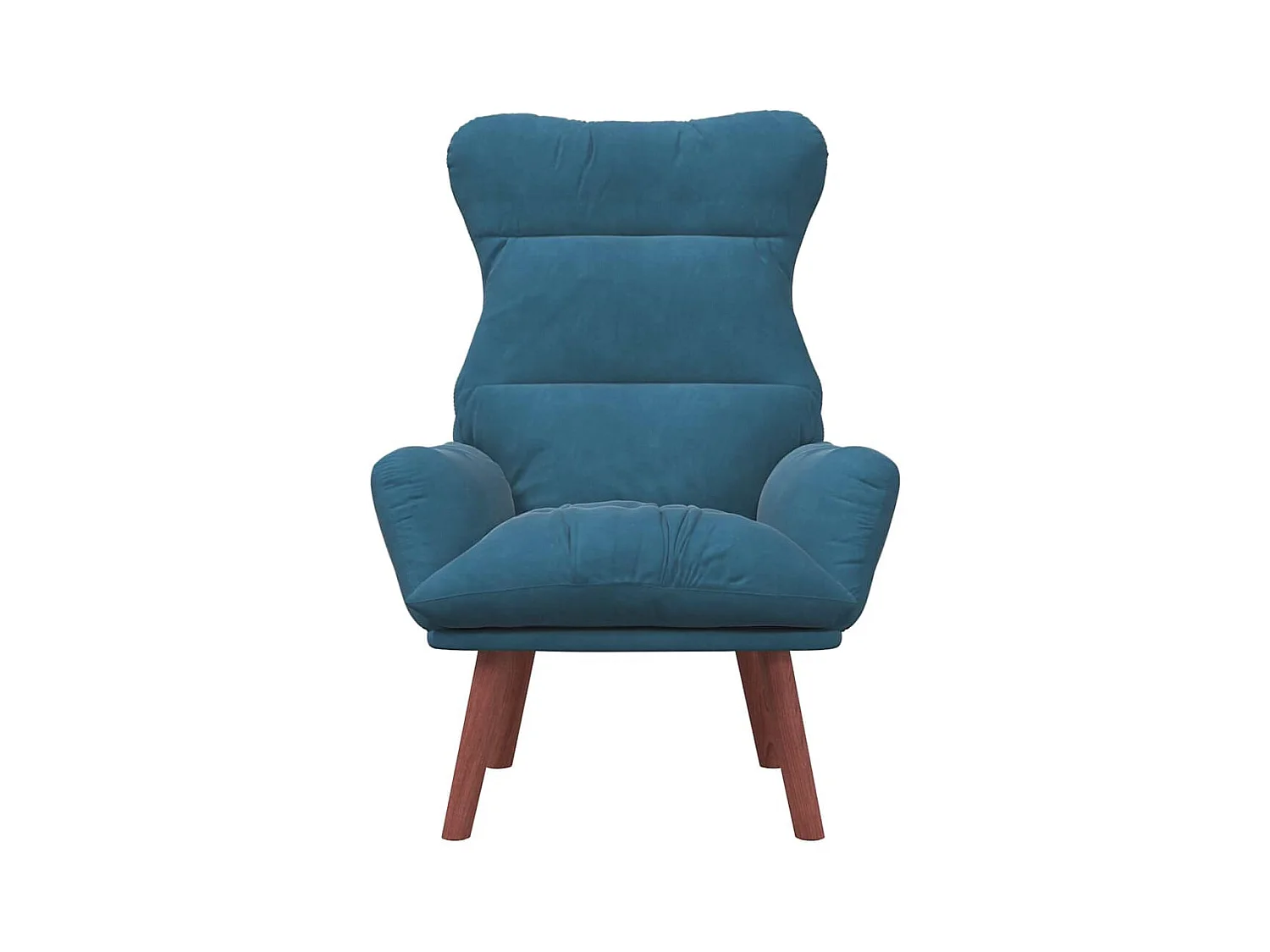 Poltrona | Cadeira de Sala | Cadeira Relaxante Azul 69x74x93 cm Veludo SHL119510