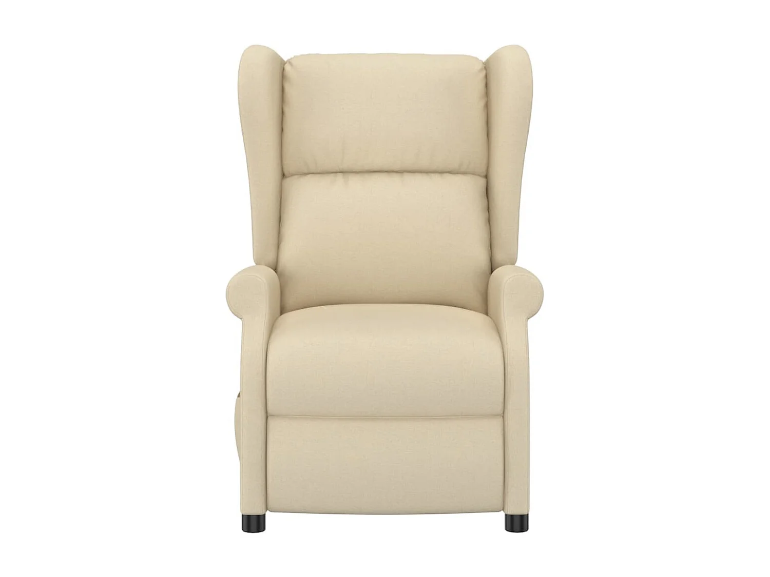 Fauteuil | Relaxstoel verstelbaar elektrisch stof crème