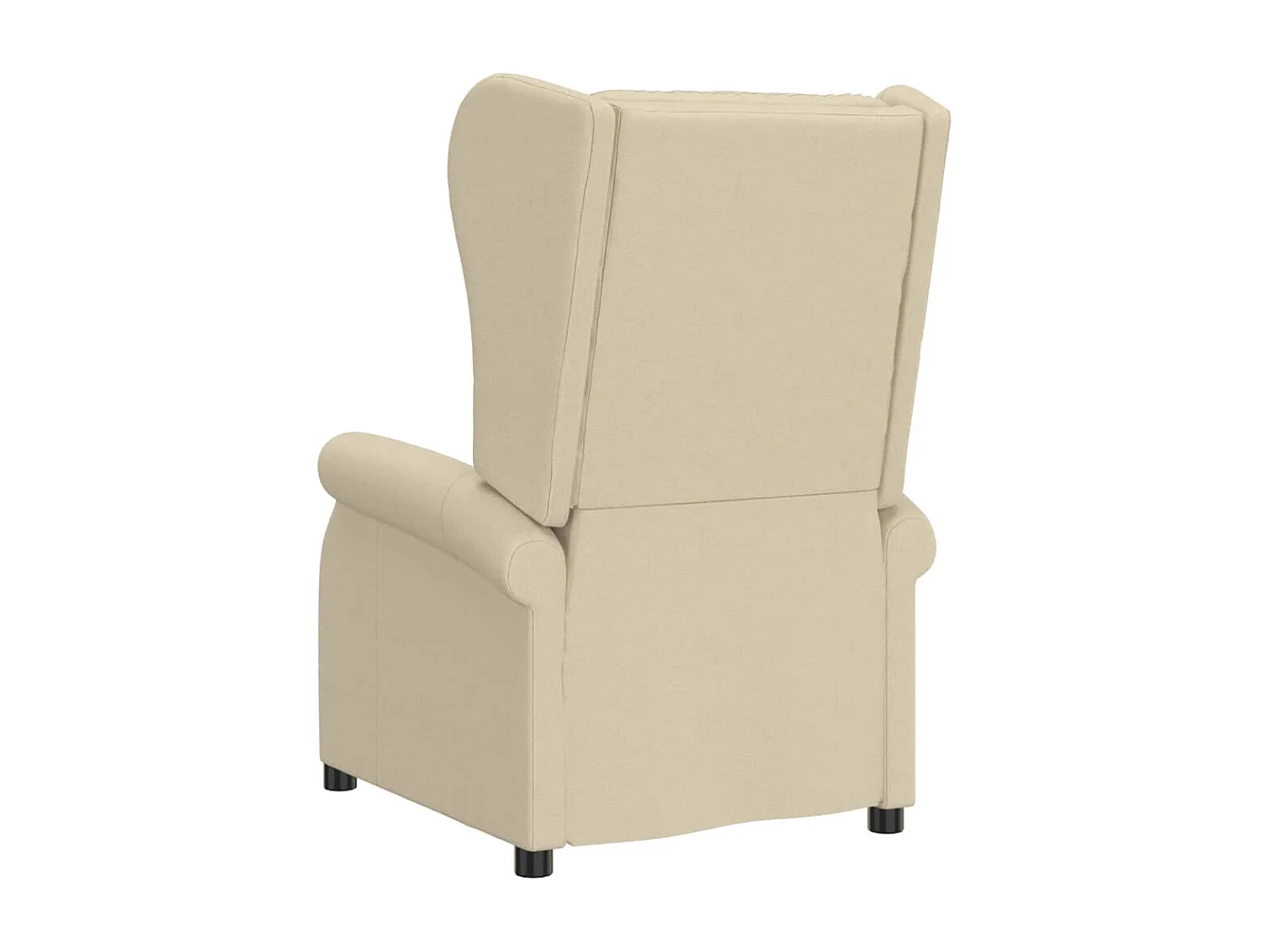 Fauteuil | Relaxstoel verstelbaar elektrisch stof crème