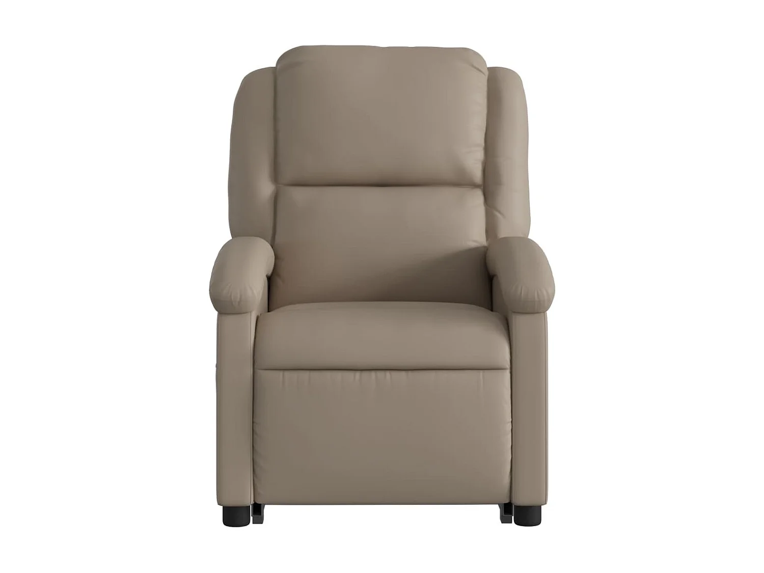 Silla de relax | Sillón elevable eléctrico cuero artificial capuchino SHL4993