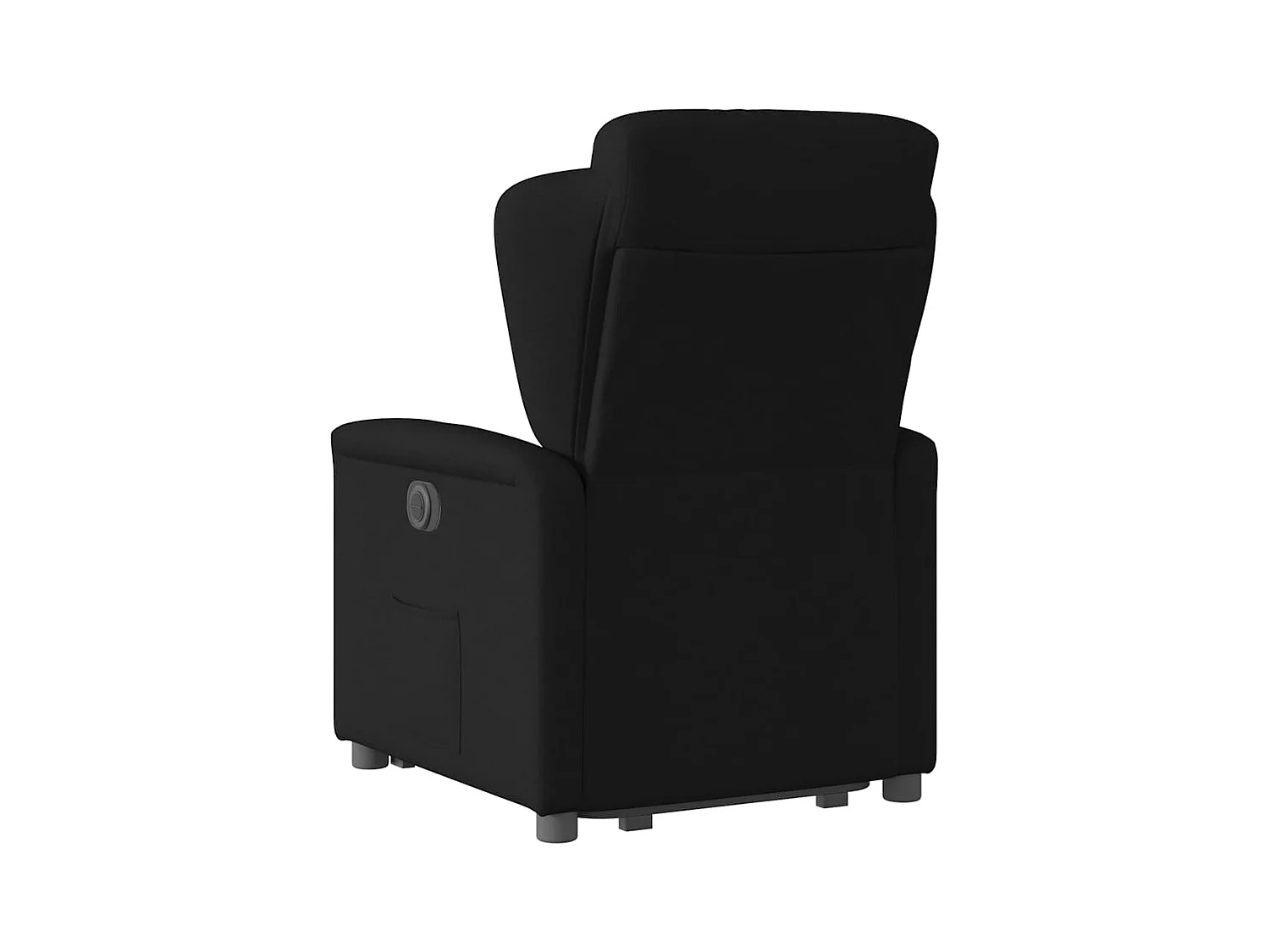 Sillón de relax | Silla | Sillón reclinable elevable tela negro SHL5512