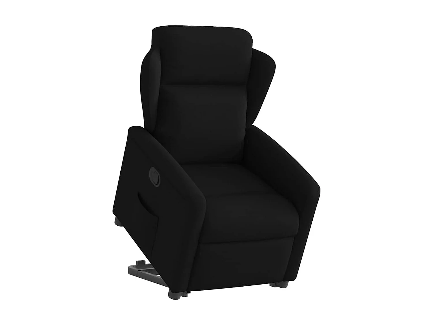 Fauteuil inclinable-Chaise de relax-Fauteuil TV noir tissu SHL1249