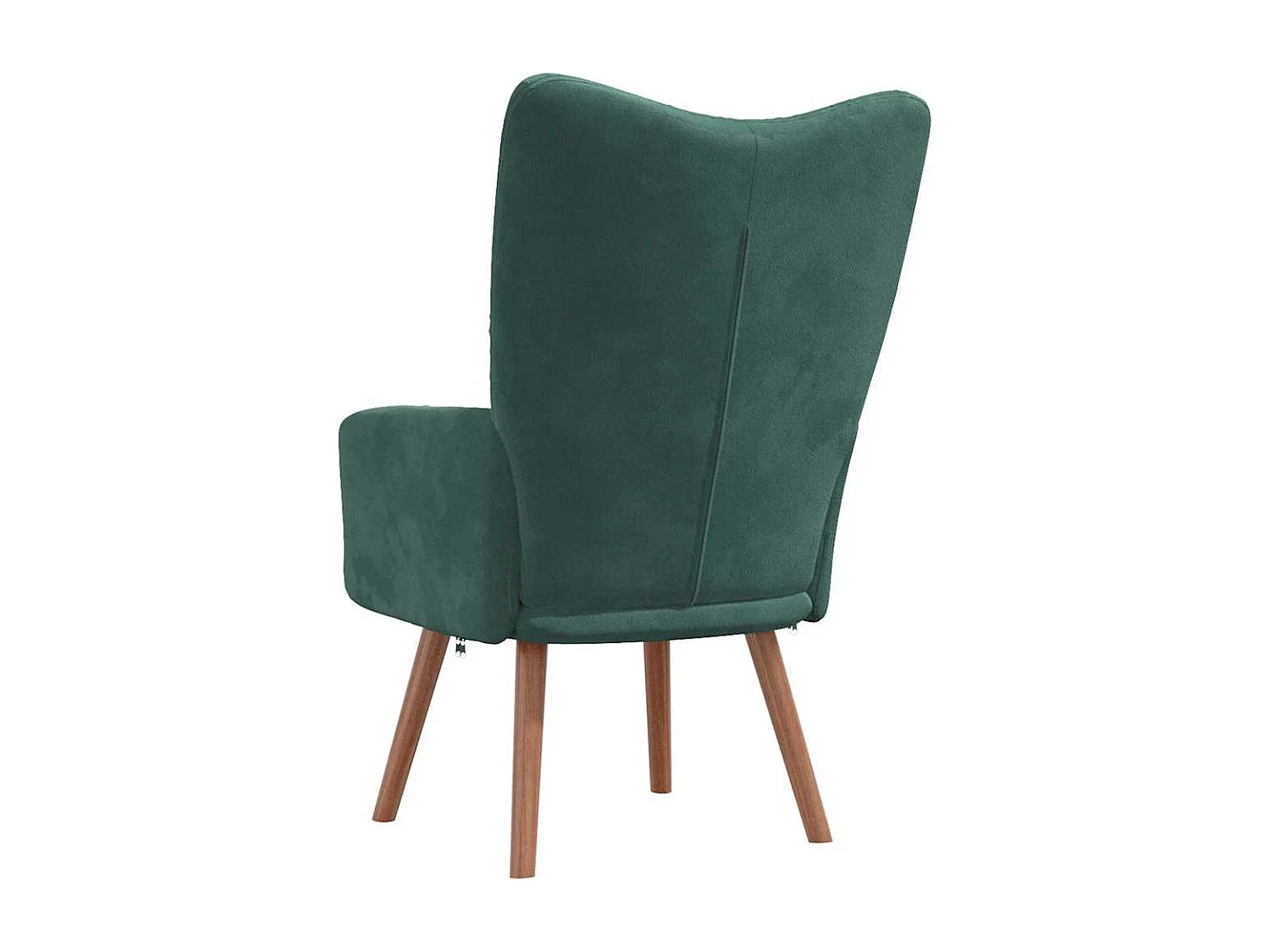 Sillón de relax | Silla de relax de terciopelo verde oscuro SHL3988