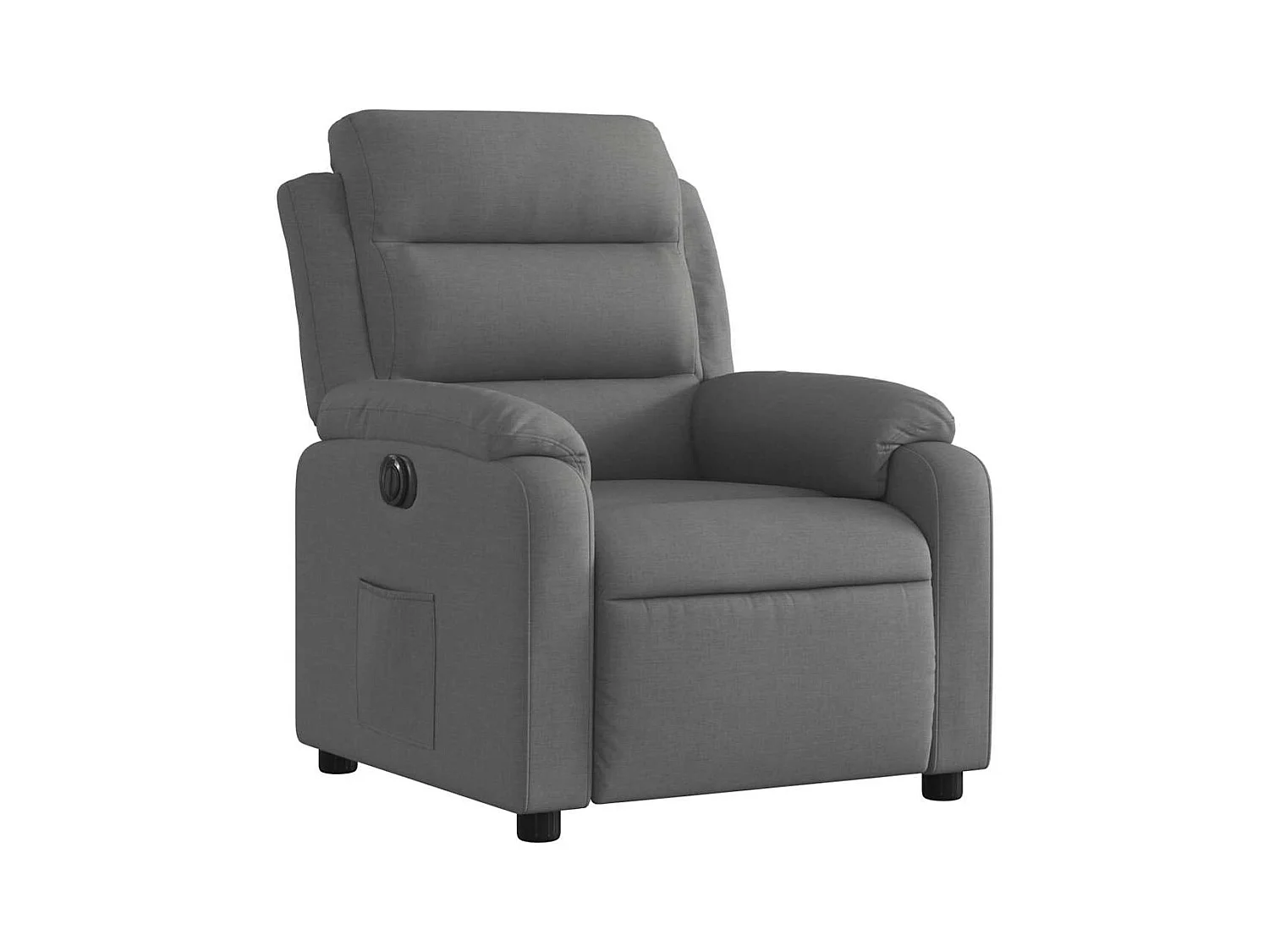 Sillón de relax | Silla | Sillón reclinable eléctrico de tela gris oscuro SHL7767