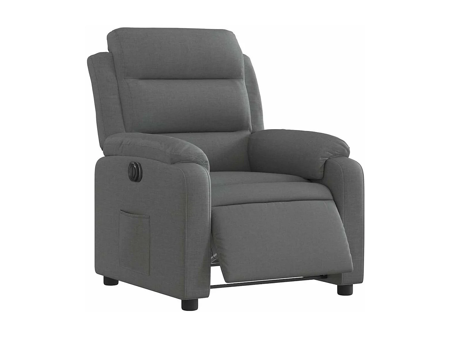 Sillón de relax | Silla | Sillón reclinable eléctrico de tela gris oscuro SHL7767