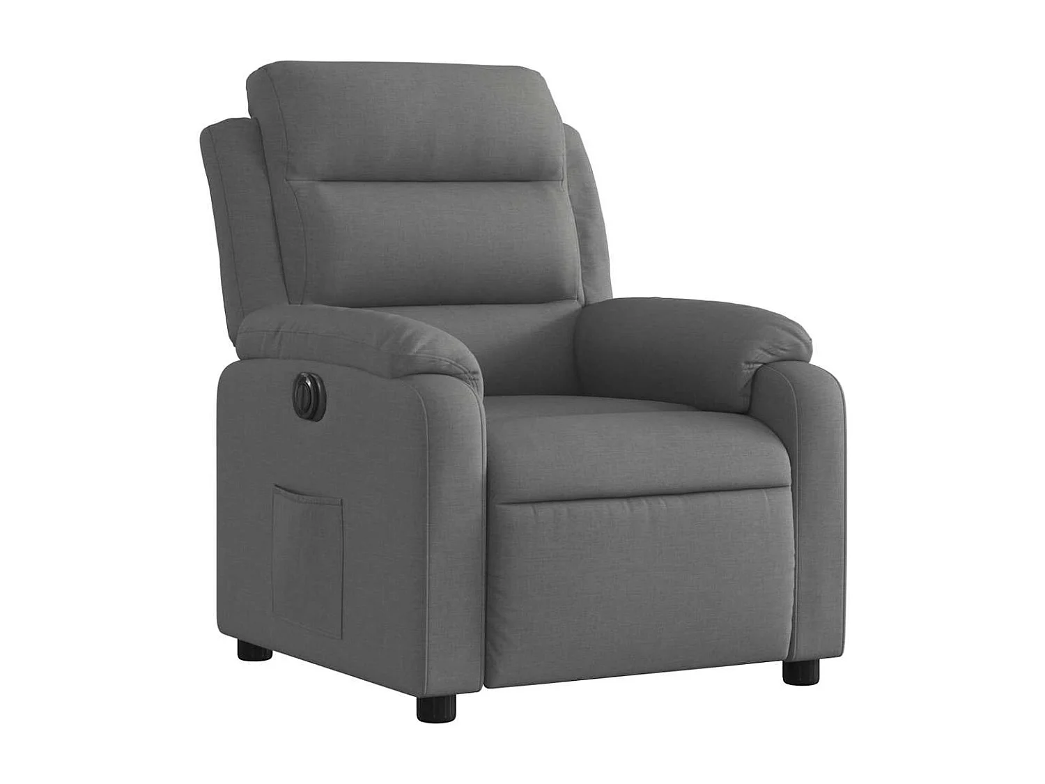 Sillón de relax | Silla | Sillón reclinable eléctrico de tela gris oscuro SHL7767