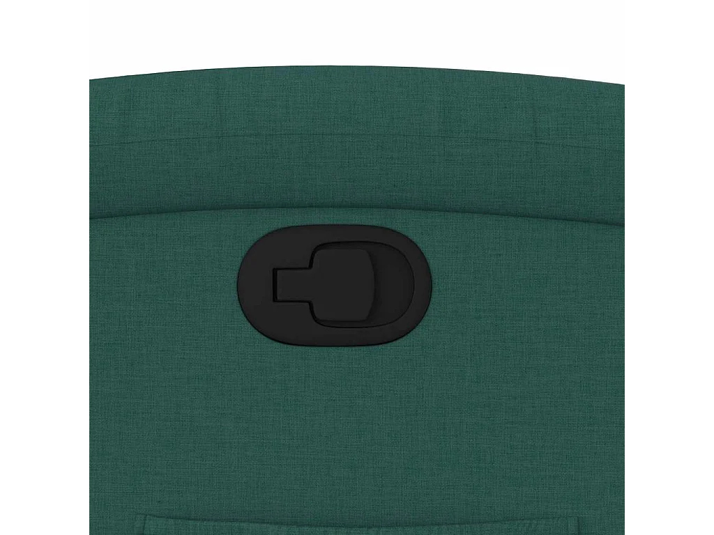Sillón de relax | Silla | Sillón reclinable de tela verde oscuro SHL7001