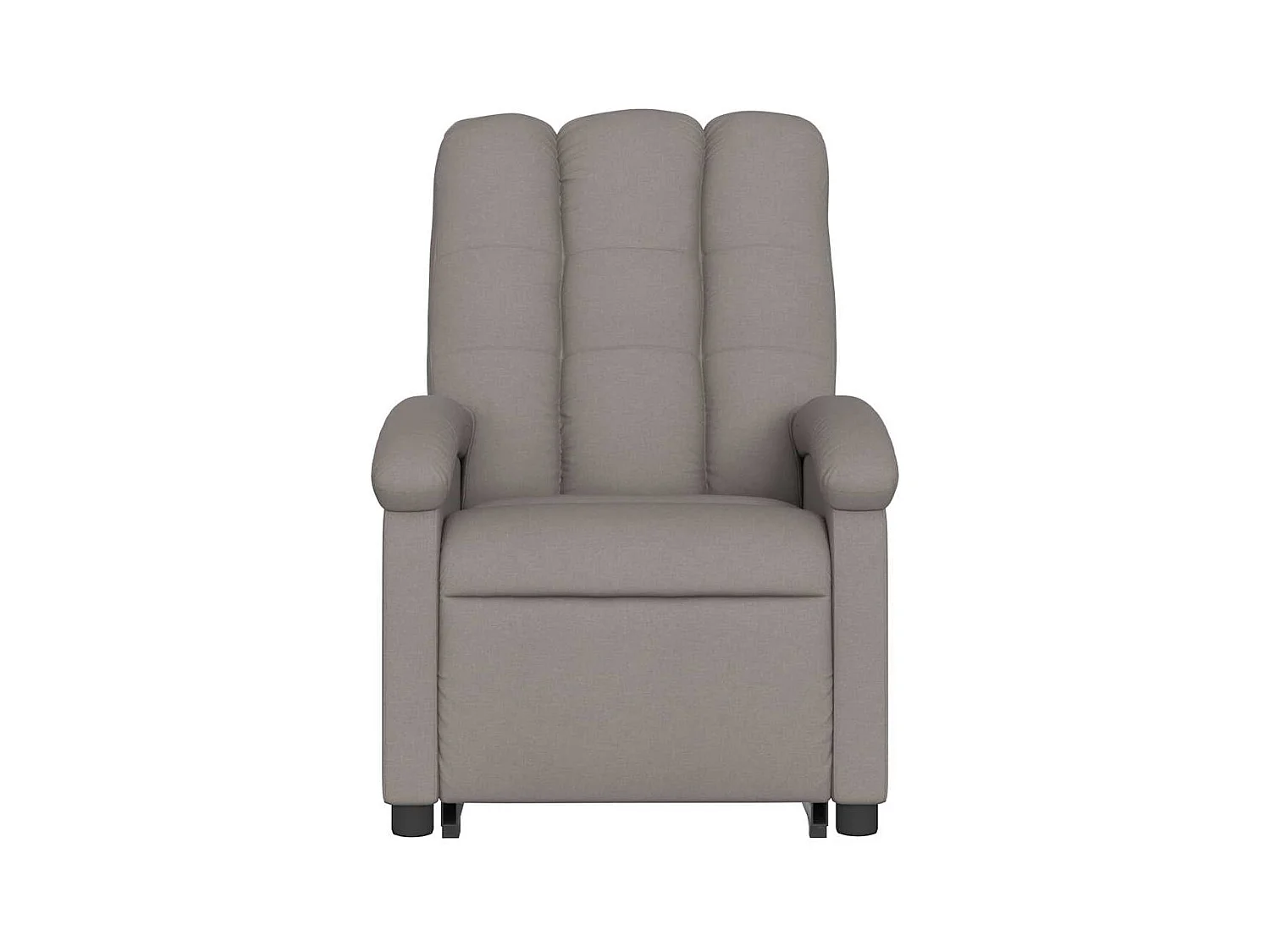 Sillón de relax | Sillón reclinable de masaje elevable tela gris taupé SHL3238