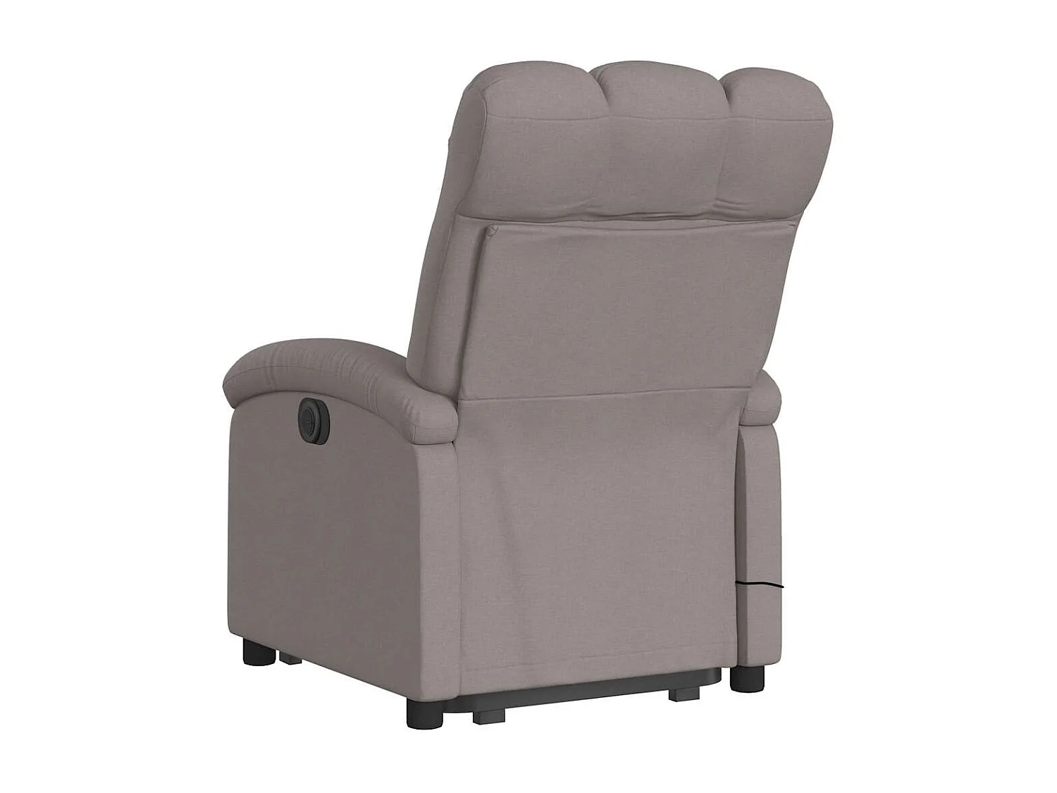 Massagesessel mit Aufstehhilfe | Relaxsessel Taupe Stoff SHL45938