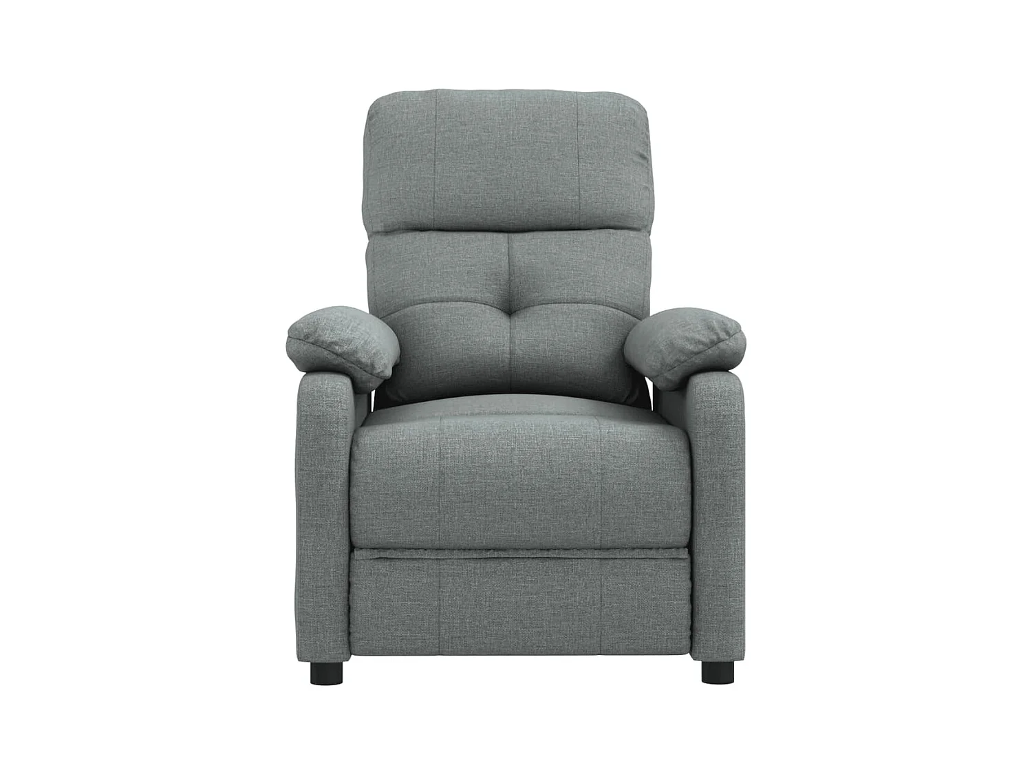 Sillón de relax | Silla | Sillón reclinable de tela gris oscuro SHL7892