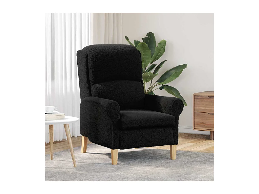 Sillón de salón | Silla Negro 76x94x102 cm SHL6398