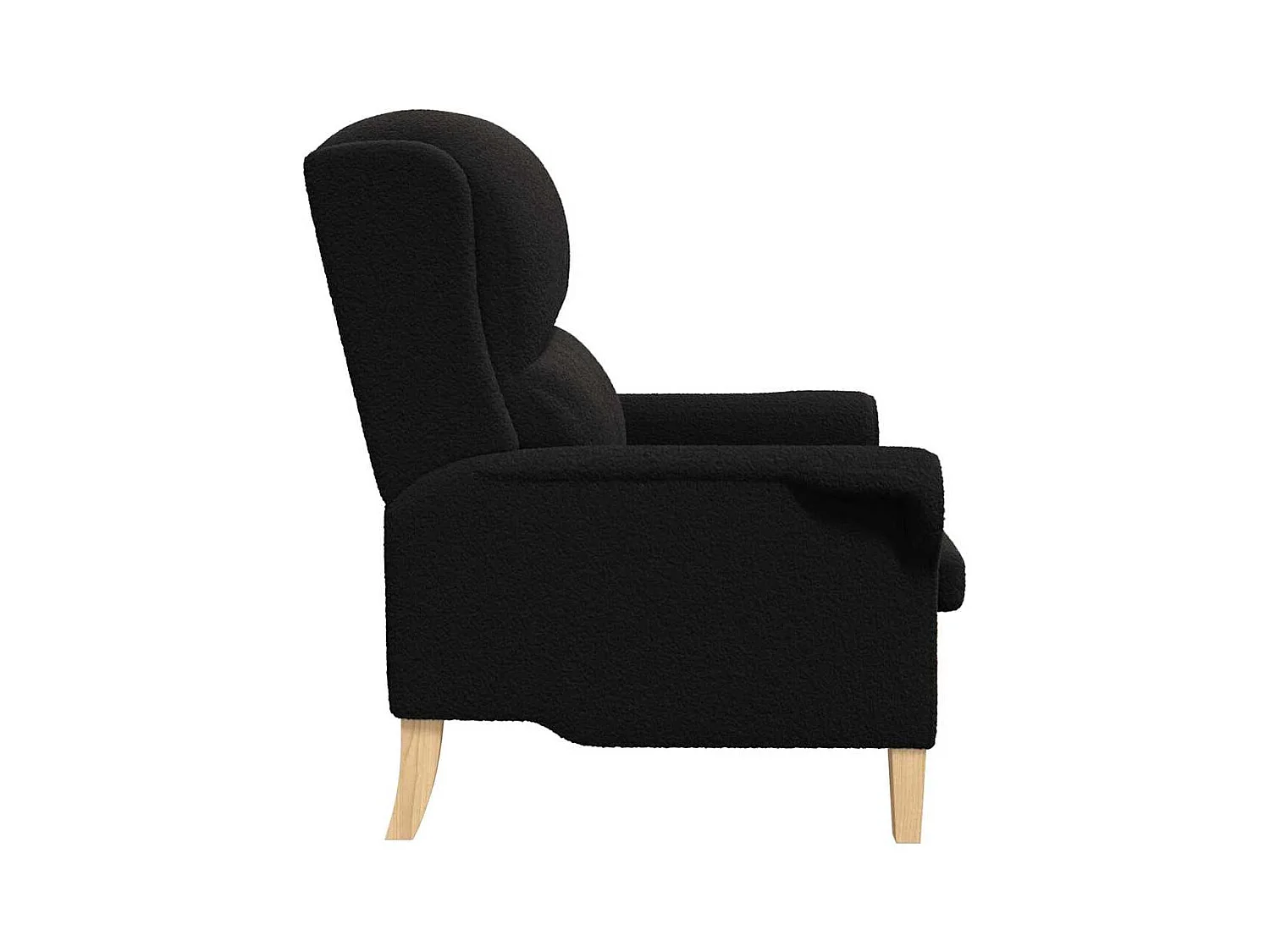 Sillón de salón | Silla Negro 76x94x102 cm SHL6398