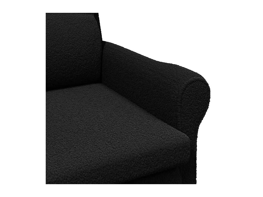 Sillón de salón | Silla Negro 76x94x102 cm SHL6398