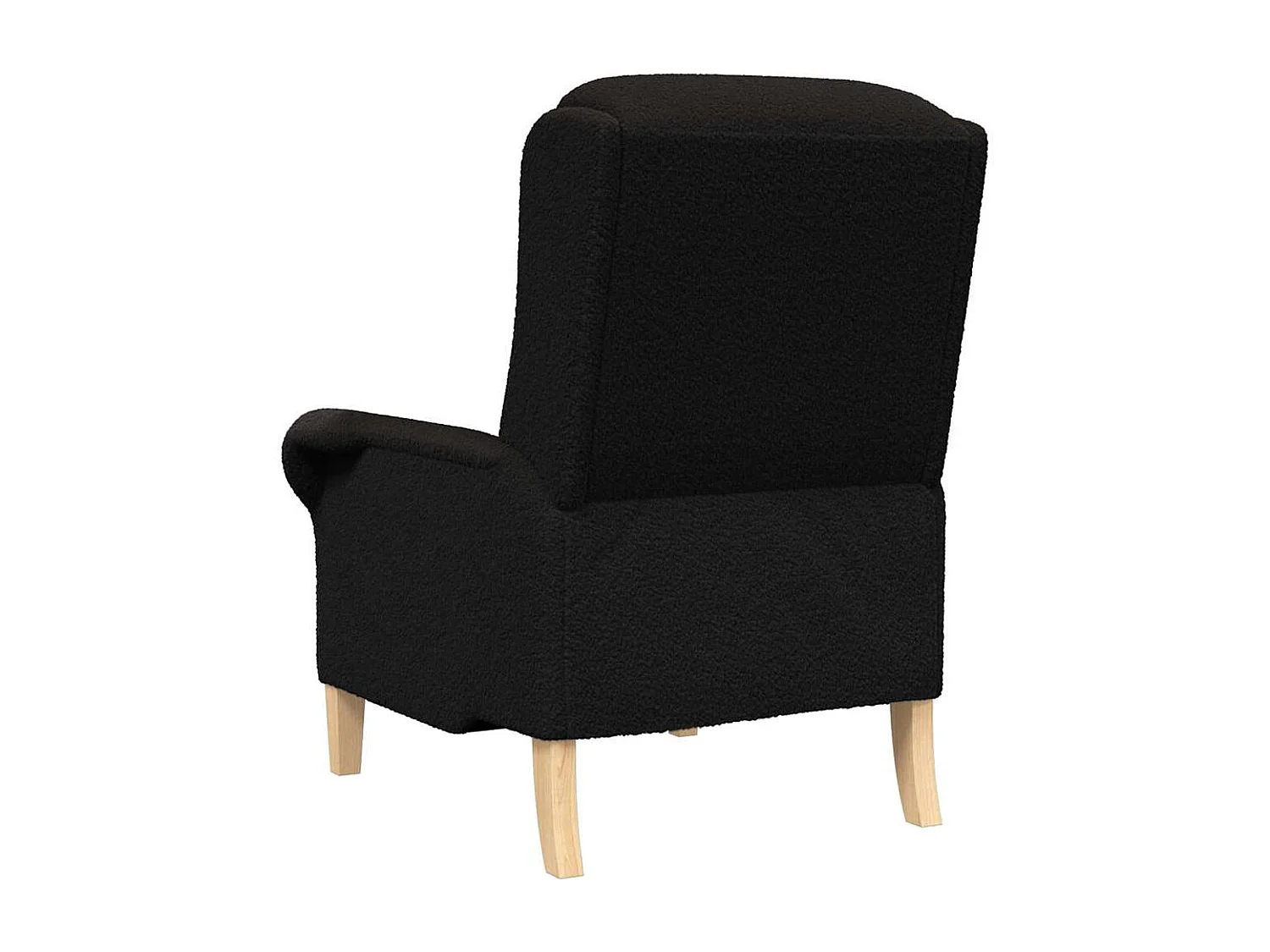 Fauteuil de Salon-Chaise de relax Noir 76x94x102 cm tissu SHL4863