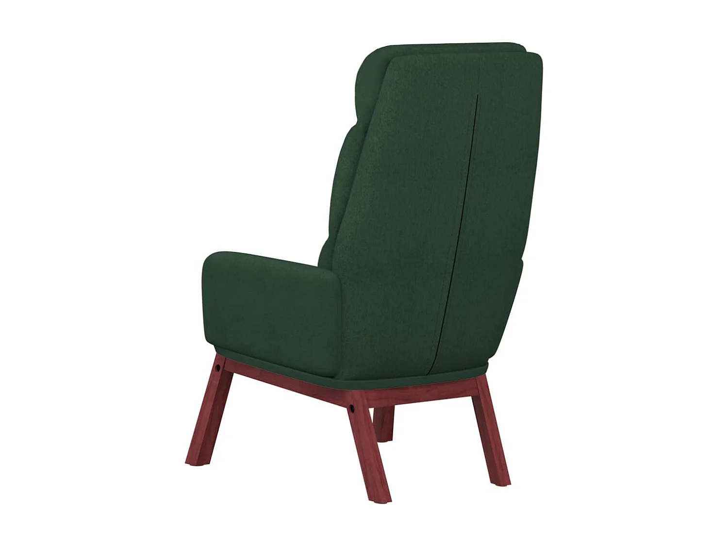 Chaise de relaxation-Fauteuil de Salon Vert foncé Tissu SHL5076