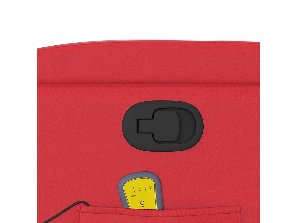 Relaxsessel | Massagesessel Rot Kunstleder SHL93281