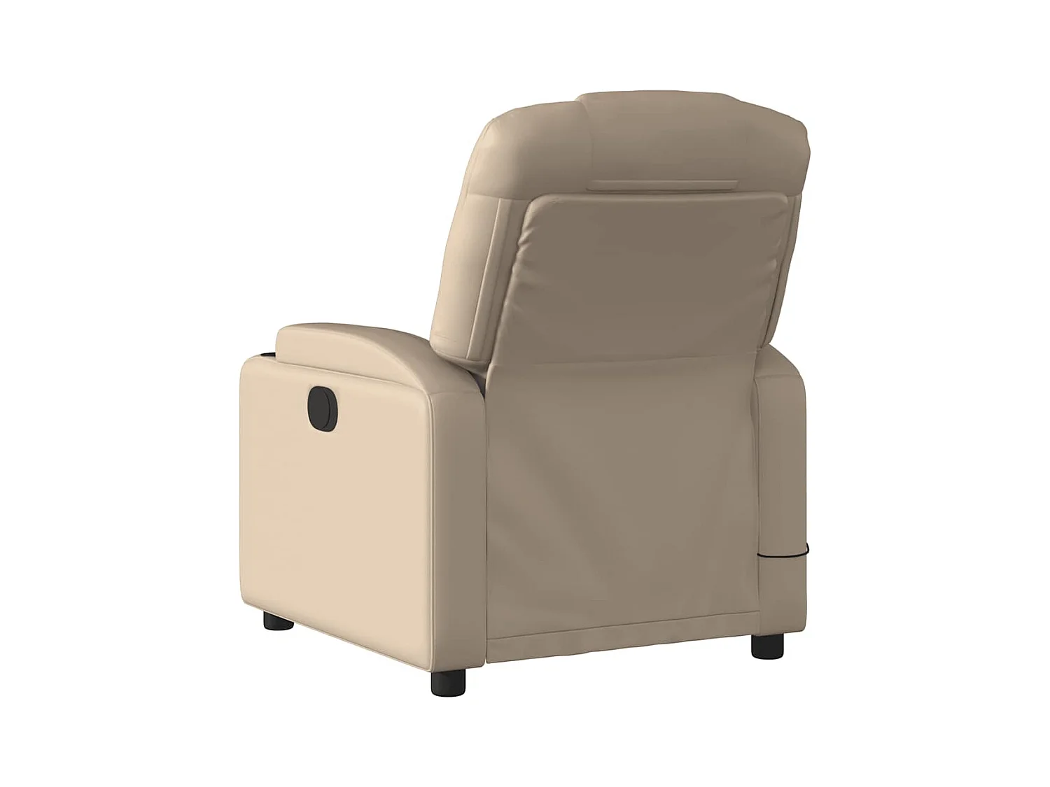 Fauteuil inclinable électrique-Fauteuil de massage pour Salon cappuccino similicuir SHL3927