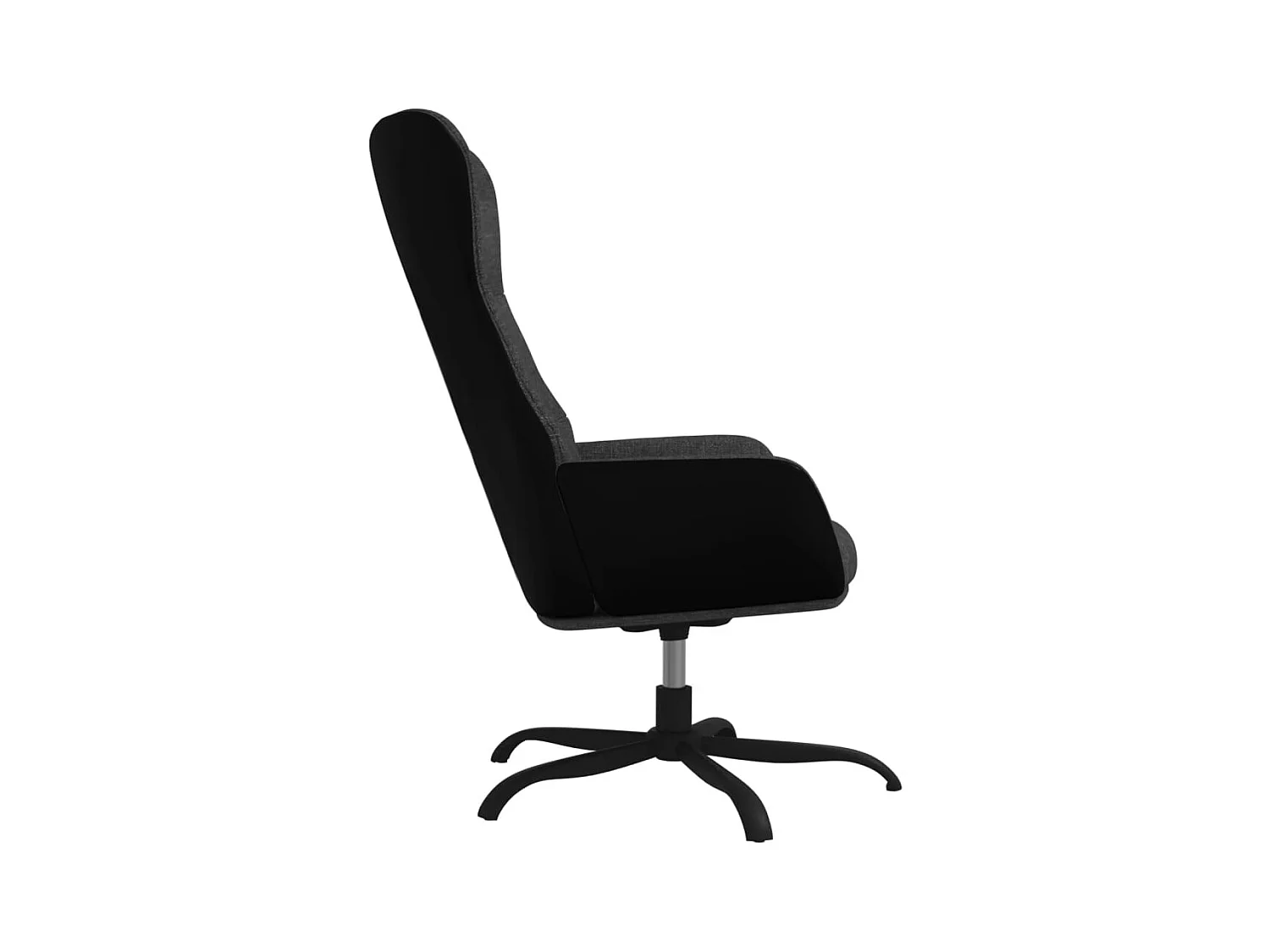 Sillón de relax | Silla de relax de tela gris oscuro SHL5351